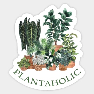 Plantaholic 4 Sticker